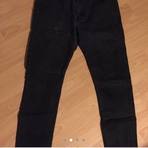 Levis 512 faded black/ charcoal